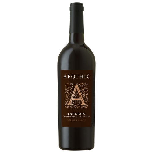 Apothic Red Blend, Inferno, California, 2015