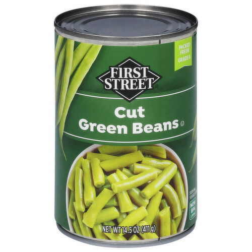 First Street Green Beans, Cut