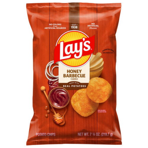 Lay's Honey Barbecue Flavored Potato Chips