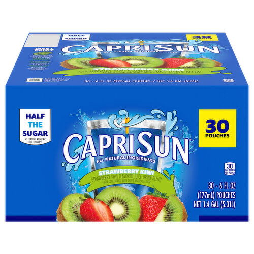 Capri Sun Juice Drink Blend, Strawberry Kiwi