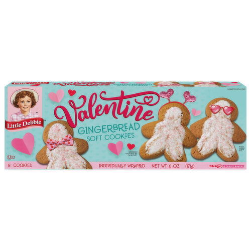 Little Debbie Soft Gingerbread Cookies