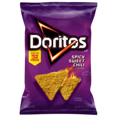 Doritos Spicy Sweet Chili Flavored Tortilla Chips