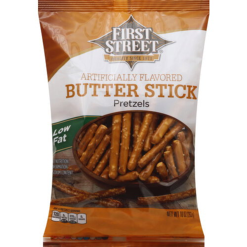 First Street Pretzel, Low Fat, Butter Stick Image 1 of 4