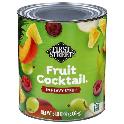First Street Fruit Cocktail in Heavy Syrup Image 1 of 6