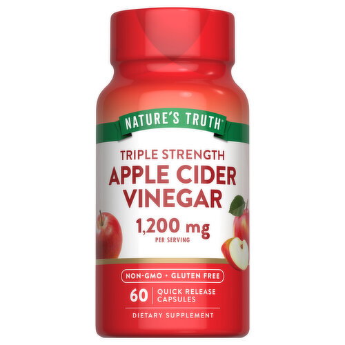 Nature's Truth Nature's Truth Triple Strength Apple Cider Vinegar 1,200 mg