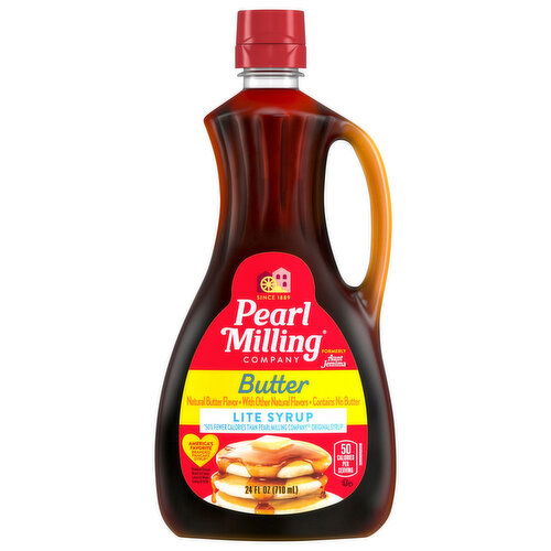 Pearl Milling Company Lite Butter Syrup