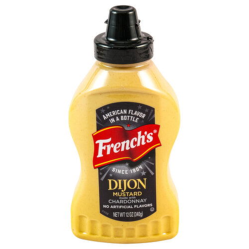 French's Chardonnay Dijon Mustard Squeeze Bottle