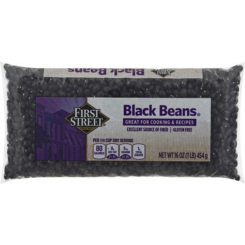 First Street Black Beans