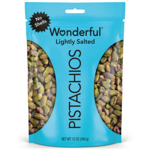 Wonderful Pistachios No Shells Lightly Salted Pistachios