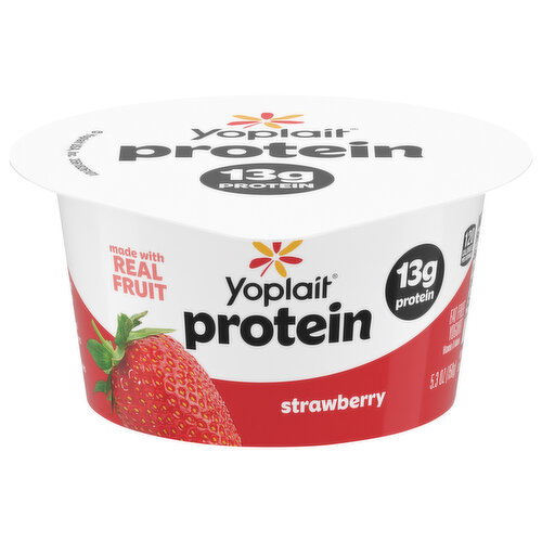 Yoplait Fat Free Strawberry Yogurt Image 1 of 6