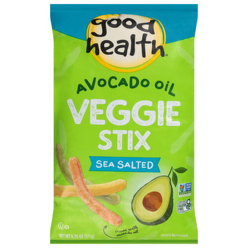 Good Health Avocado Oil Sea Salted Veggie Stix