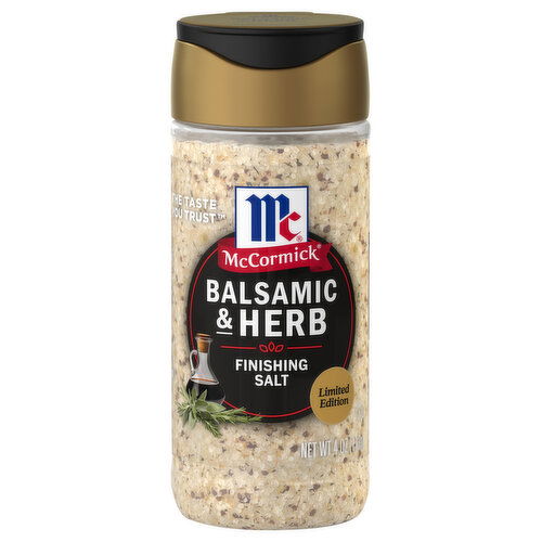 McCormick Balsamic & Herb Finishing Salt
