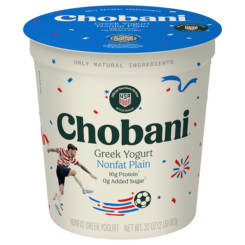 Chobani Nonfat Plain Greek Yogurt