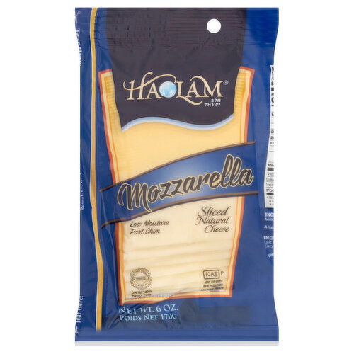 Haolam Natural Mozzarella Sliced Cheese