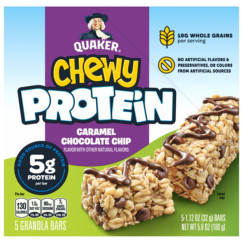 Quaker Chewy Caramel Chocolate Chip Granola Bars