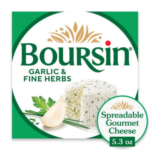 Boursin Garlic & Fine Herbs Gourmet Cheese