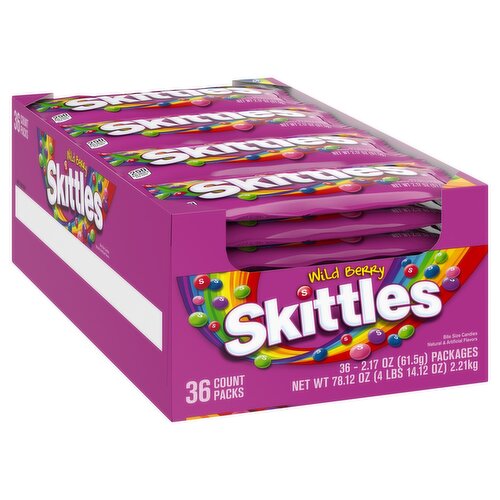 Skittles Candies, Wild Berry, 36 Pack