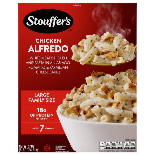 Stouffer's Chicken Alfredo Large Family Size Image 1 of 6