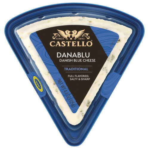 Castello Traditional Danish Danablu Blue Cheese
