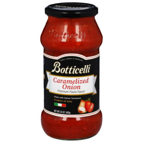 Botticelli Pasta Sauce, Caramelized Onion, Premium