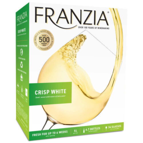 Franzia Crisp White House Favorites Blend Wine Box