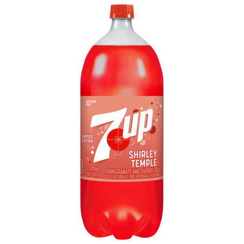 7-UP Shirley Temple Pomegranate and Cherry Soda Image 1 of 6