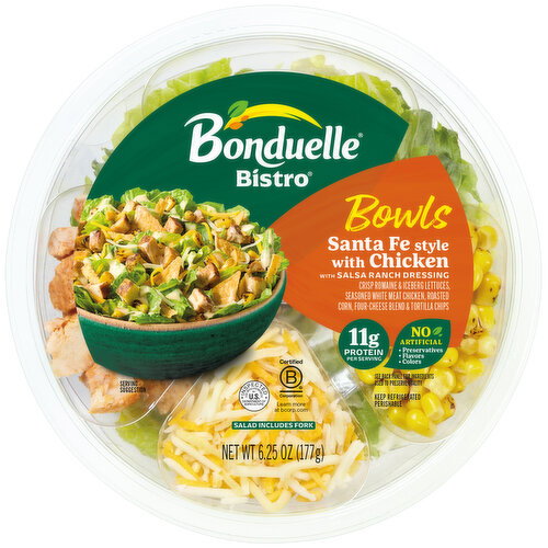 Bonduelle Santa Fe Style with Chicken Bowls Image 1 of 9
