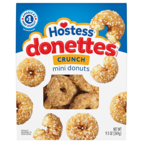 Hostess Crunch Mini Donettes Image 1 of 6