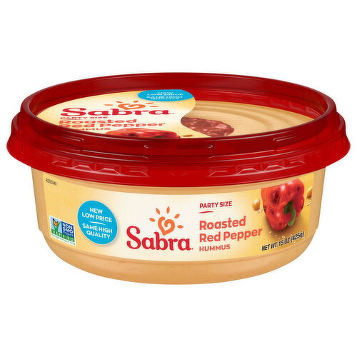 Sabra Roasted Red Pepper Hummus