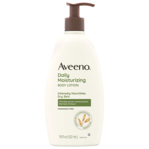 Aveeno Daily Moisturizing Fragrance Free Body Lotion