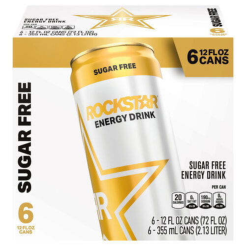 Rockstar Energy Drink, Sugar Free