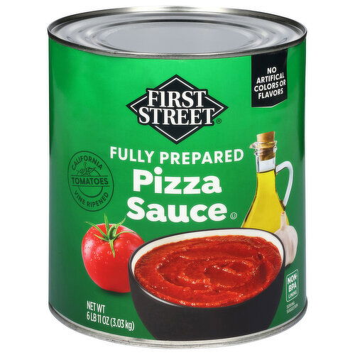 First Street Fully Prepared Pizza Sauce
