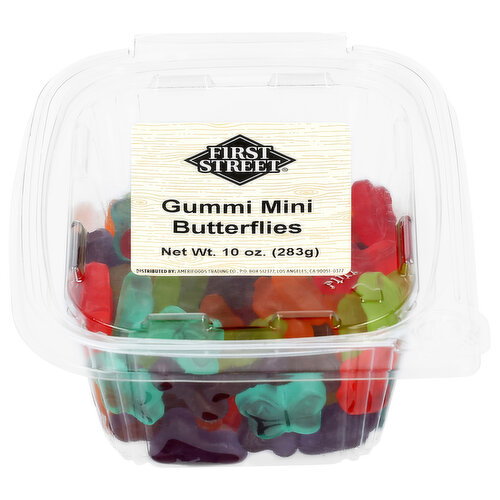 First Street Butterflies Mini Gummi