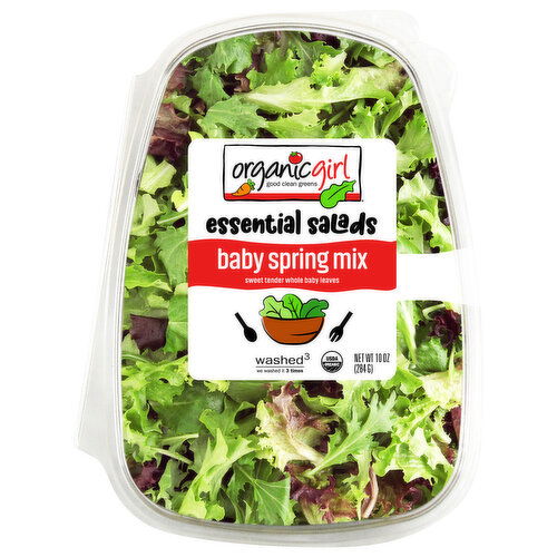 Organicgirl Essential Salads Baby Spring Mix