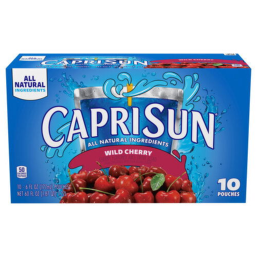 Capri Sun Wild Cherry Juice Drink Blend