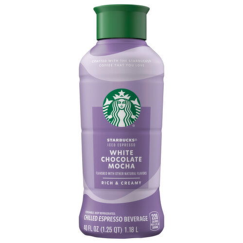 Starbucks White Chocolate Mocha Espresso Beverage