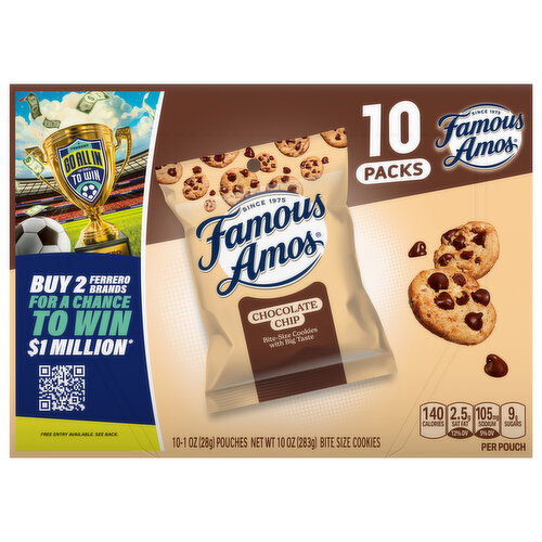 Famous Amos Classic Choc Chip Multipack