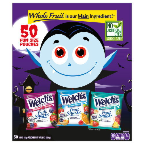 Welch's Berries 'N Cherries/Mixed Fruit/Island Fruits Fruit Snacks Image 1 of 3