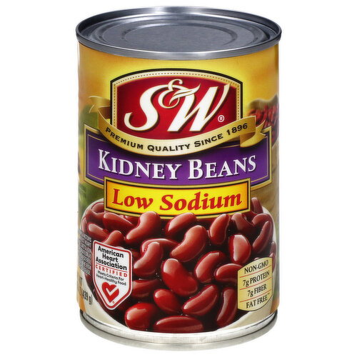 S&W Low Sodium Kidney Beans