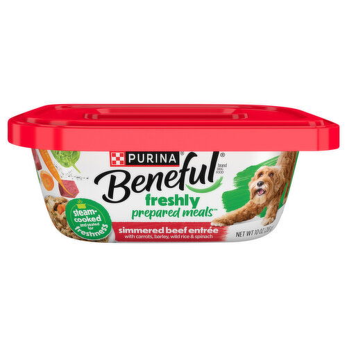Beneful Freshly Prepared Meals Simmered Beef Entree Dog Food