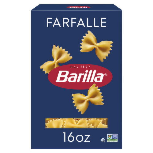 Barilla Farfalle - Non-GMO Pasta Made with Durum Wheat Semolina & Kosher Certified Pasta