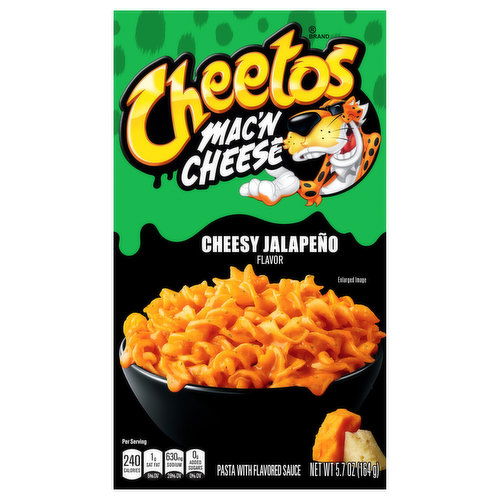 Cheetos Mac 'N Cheese, Cheesy Jalapeno Flavor