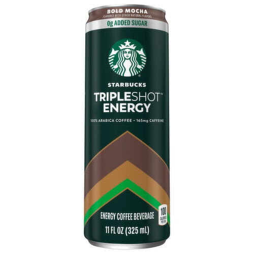 Starbucks 165 mg Caffeine Bold Mocha Energy Coffee Beverage