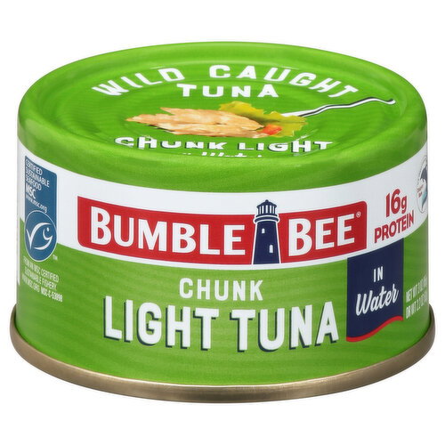 Bumble Bee Chunk Light Tuna in Water Image 1 of 6