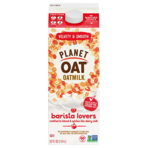 Planet Oat Barista Lovers Oatmilk Image 1 of 6