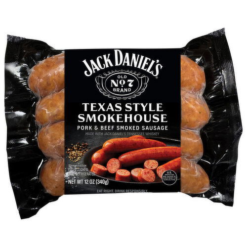 Jack Daniel's Smoked Texas Style Smokehouse Sausage
