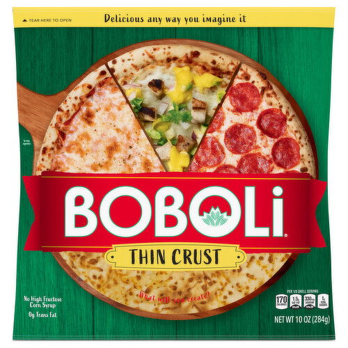 Boboli Pizza Crust, Thin Crust