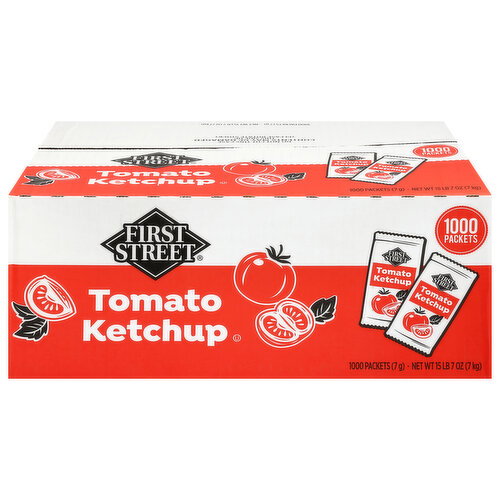 First Street Ketchup, Packets