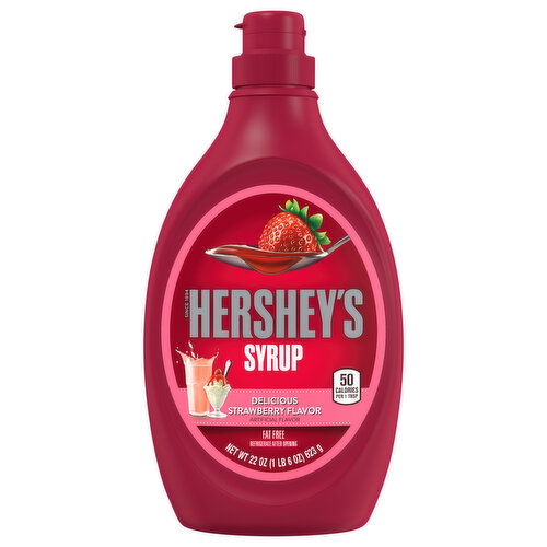 Hershey's Fat Free Delicious Strawberry Flavor Syrup