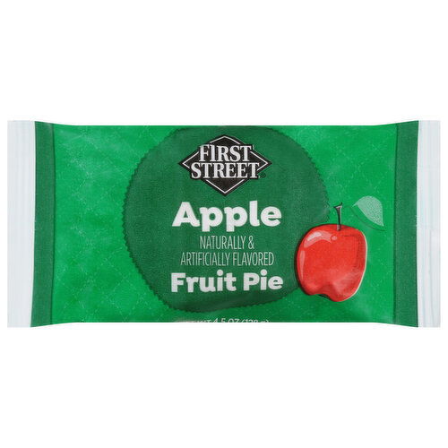 First Street Apple Fruit Pie